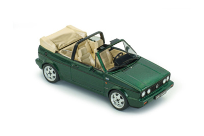 VW Golf 1 Cabrio Classic 1992 dunkelgrün Modellauto 1:43 Solido