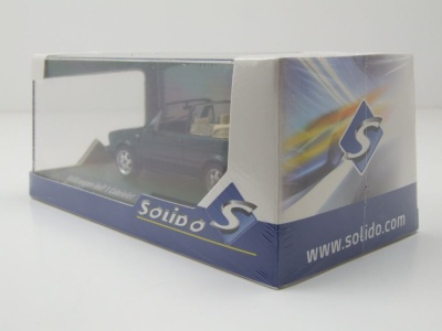 VW Golf 1 Cabrio Classic 1992 dunkelgrün Modellauto 1:43 Solido