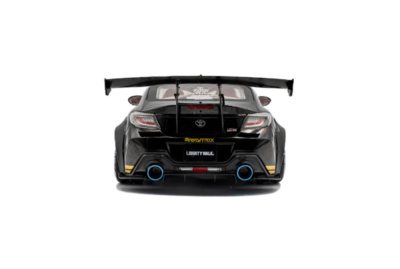 Toyota GR86 Liberty Walk Bodykit 2024 schwarz gold Modellauto 1:18 Solido