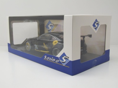 Toyota GR86 Liberty Walk Bodykit 2024 schwarz gold Modellauto 1:18 Solido