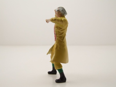 Figur Doc Emmett Brown gelb Zurück in die Zukunft...