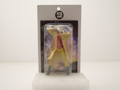 Figur Doc Emmett Brown gelb Zurück in die Zukunft für 1:18 Modelle Cartrix