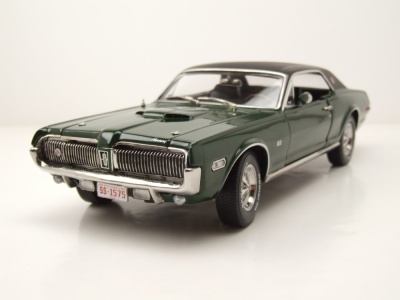 Mercury Cougar XR7G 1968 dunkelgrün Modellauto 1:18...