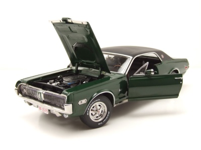Mercury Cougar XR7G 1968 dunkelgrün Modellauto 1:18 Sun Star