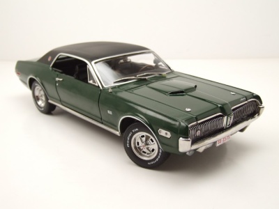 Mercury Cougar XR7G 1968 dunkelgrün Modellauto 1:18 Sun Star