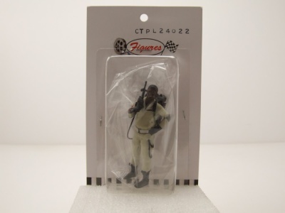 Figur Winston Zeddemore Ernie Hudson Ghostbusters für 1:24 Modelle Cartrix