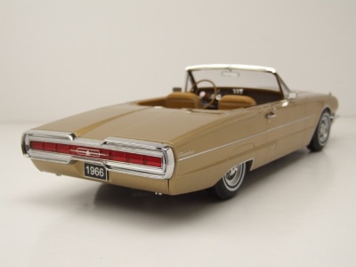 Ford Thunderbird Convertible 1966 gold metallic...