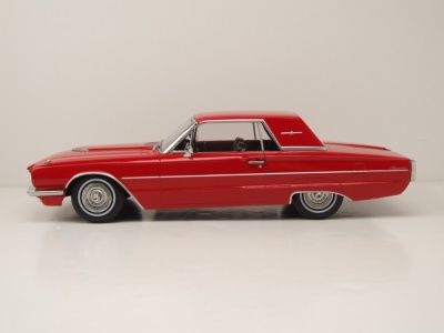 Ford Thunderbird Hardtop Coupe 1966 rot Modellauto 1:18 KK Scale