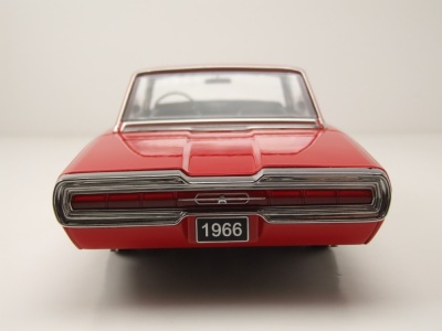 Ford Thunderbird Hardtop Coupe 1966 rot Modellauto 1:18 KK Scale