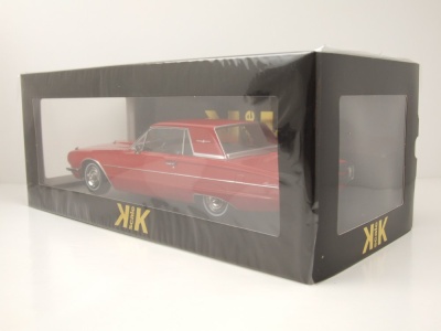 Ford Thunderbird Hardtop Coupe 1966 rot Modellauto 1:18 KK Scale