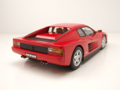 Ferrari Testarossa 1986 rot beiges Interieur Modellauto...