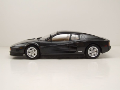 Ferrari Testarossa Monospecchio US-Version 1984 anthrazit metallic Miami Vice Modellauto 1:18 KK Scale