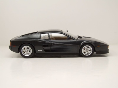 Ferrari Testarossa Monospecchio US-Version 1984 anthrazit metallic Miami Vice Modellauto 1:18 KK Scale