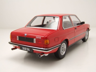 BMW 323i E21 1978 rot Modellauto 1:18 KK Scale