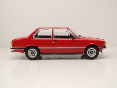 BMW 323i E21 1978 rot Modellauto 1:18 KK Scale