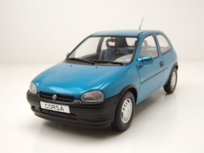 Opel Corsa B 1993 türkis metallic Modellauto 1:18 MCG
