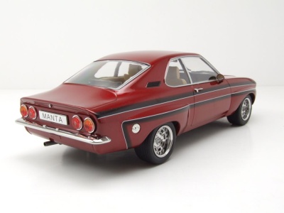 Opel Manta A Irmscher 1974 dunkelrot metallic Modellauto...