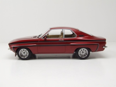 Opel Manta A Irmscher 1974 dunkelrot metallic Modellauto 1:18 MCG