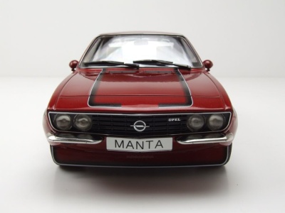 Opel Manta A Irmscher 1974 dunkelrot metallic Modellauto 1:18 MCG