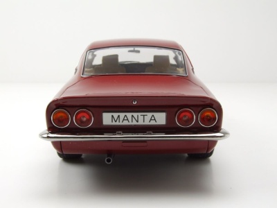 Opel Manta A Irmscher 1974 dunkelrot metallic Modellauto 1:18 MCG