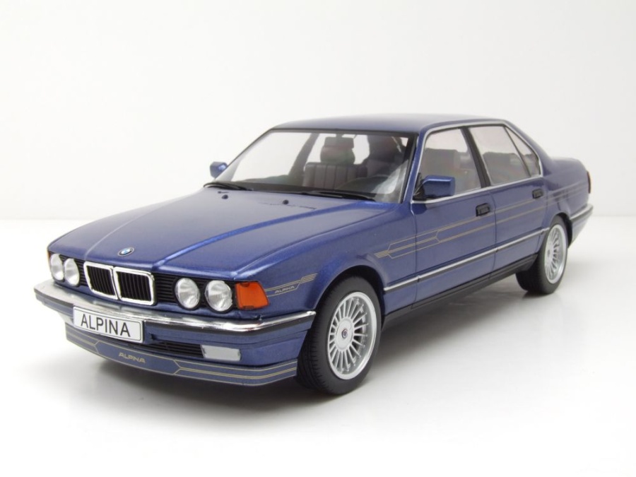BMW Alpina B11 3,5 1992 dunkelblau metallic Modellauto 1:18 MCG