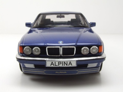 BMW Alpina B11 3,5 1992 dunkelblau metallic Modellauto 1:18 MCG