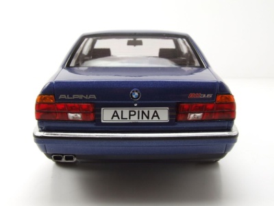 BMW Alpina B11 3,5 1992 dunkelblau metallic Modellauto 1:18 MCG