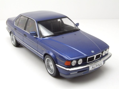 BMW Alpina B11 3,5 1992 dunkelblau metallic Modellauto 1:18 MCG