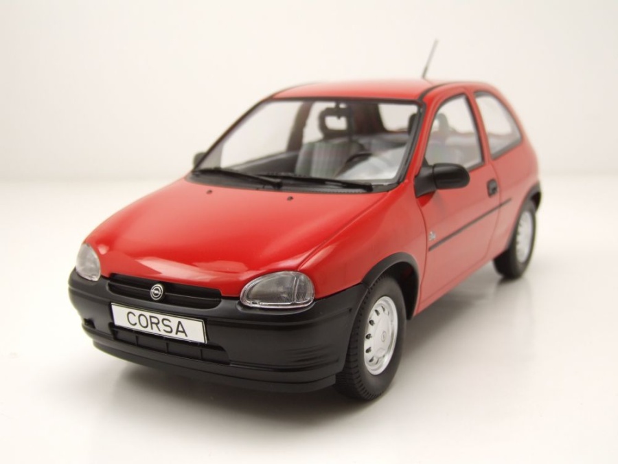 Opel Corsa B 1993 rot Modellauto 1:18 MCG