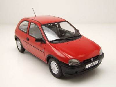 Opel Corsa B 1993 rot Modellauto 1:18 MCG