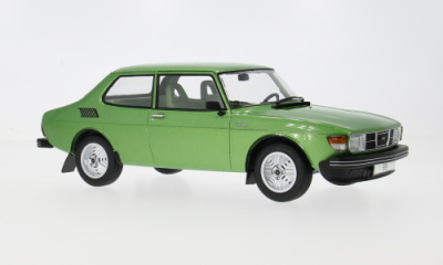 Saab 99 Turbo 1977 grün Modellauto 1:18 MCG
