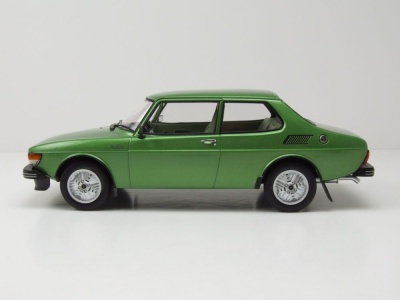 Saab 99 Turbo 1977 grün Modellauto 1:18 MCG