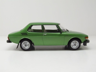 Saab 99 Turbo 1977 grün Modellauto 1:18 MCG
