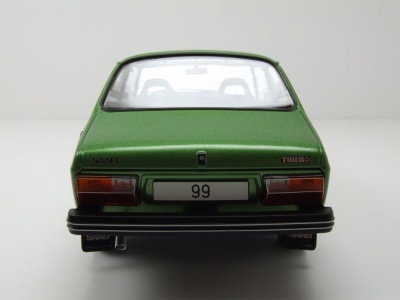 Saab 99 Turbo 1977 grün Modellauto 1:18 MCG
