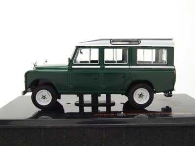 Land Rover 109 Series III 1978 dunkelgrün weiß Modellauto 1:43 ixo models