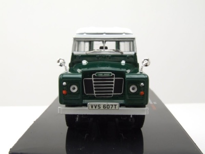 Land Rover 109 Series III 1978 dunkelgrün weiß Modellauto 1:43 ixo models