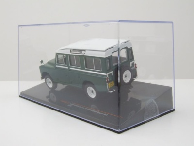 Land Rover 109 Series III 1978 dunkelgrün weiß Modellauto 1:43 ixo models