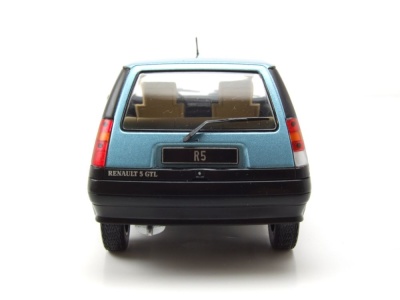 Renault 5 GTL1985 blau metallic Modellauto 1:24 Whitebox