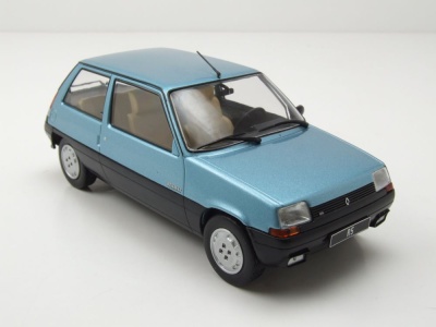 Renault 5 GTL1985 blau metallic Modellauto 1:24 Whitebox