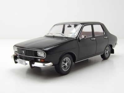 Dacia 1300 1969 schwarz Modellauto 1:24 Whitebox