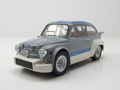 Fiat Abarth 1000 Gr.2 1970 grau blau Modellauto 1:24...