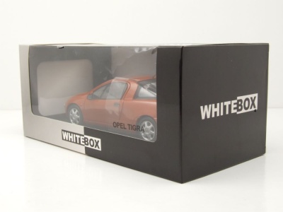 Opel Tigra 1994 kupfer Modellauto 1:24 Whitebox