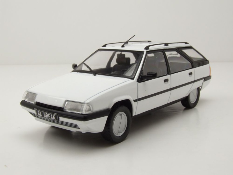 Citroen BX Break Kombi 1986 weiß Modellauto 1:24 Whitebox