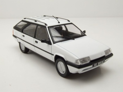 Citroen BX Break Kombi 1986 weiß Modellauto 1:24 Whitebox