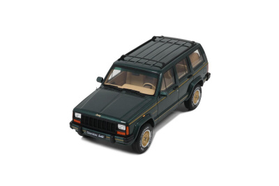 Jeep Cherokee XJ 1995 dunkelgrün Modellauto 1:18 Ottomobile