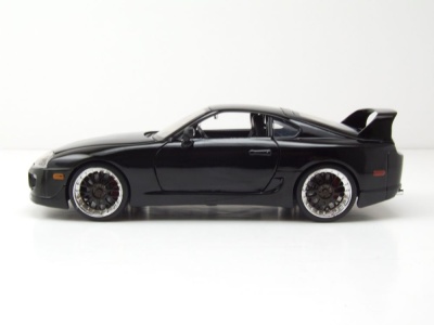 Toyota Supra 1995 schwarz Fast & Furious Modellauto 1:24 Jada Toys