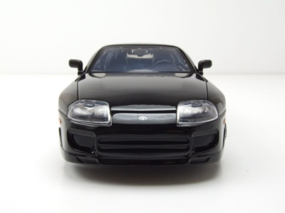 Toyota Supra 1995 schwarz Fast & Furious Modellauto 1:24 Jada Toys