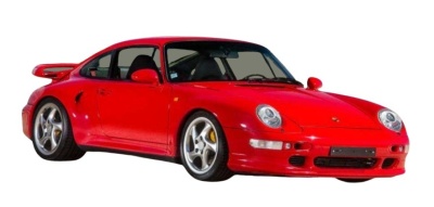 Porsche 911 (993) Turbo S 1997 rot Modellauto 1:12 GT Spirit