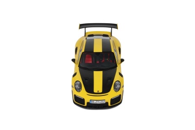 Porsche 911 (992.1) GT2 RS Rundenrekord Nürburgring 2017 gelb Modellauto 1:18 GT Spirit