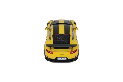 Porsche 911 (992.1) GT2 RS Rundenrekord Nürburgring 2017 gelb Modellauto 1:18 GT Spirit